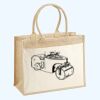 Cotton Pocket Jute Shopper Thumbnail