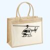 Cotton Pocket Jute Shopper Thumbnail
