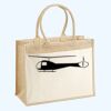 Cotton Pocket Jute Shopper Thumbnail