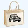 Cotton Pocket Jute Shopper Thumbnail