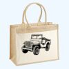 Cotton Pocket Jute Shopper Thumbnail