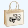 Cotton Pocket Jute Shopper Thumbnail