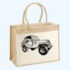 Cotton Pocket Jute Shopper Thumbnail
