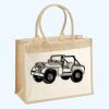 Cotton Pocket Jute Shopper Thumbnail