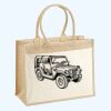 Cotton Pocket Jute Shopper Thumbnail