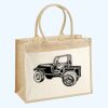 Cotton Pocket Jute Shopper Thumbnail