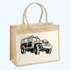 Cotton Pocket Jute Shopper Thumbnail