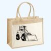 Cotton Pocket Jute Shopper Thumbnail