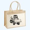Cotton Pocket Jute Shopper Thumbnail