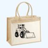 Cotton Pocket Jute Shopper Thumbnail