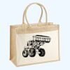 Cotton Pocket Jute Shopper Thumbnail