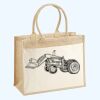 Cotton Pocket Jute Shopper Thumbnail
