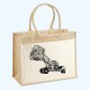 Cotton Pocket Jute Shopper Thumbnail