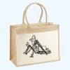 Cotton Pocket Jute Shopper Thumbnail