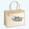 Cotton Pocket Jute Shopper Thumbnail