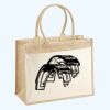 Cotton Pocket Jute Shopper Thumbnail