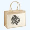 Cotton Pocket Jute Shopper Thumbnail
