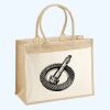 Cotton Pocket Jute Shopper Thumbnail