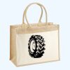 Cotton Pocket Jute Shopper Thumbnail