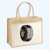Cotton Pocket Jute Shopper Thumbnail