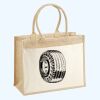 Cotton Pocket Jute Shopper Thumbnail