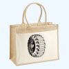 Cotton Pocket Jute Shopper Thumbnail