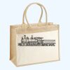 Cotton Pocket Jute Shopper Thumbnail