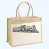 Cotton Pocket Jute Shopper Thumbnail