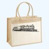 Cotton Pocket Jute Shopper Thumbnail