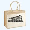 Cotton Pocket Jute Shopper Thumbnail