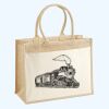 Cotton Pocket Jute Shopper Thumbnail