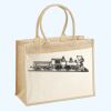 Cotton Pocket Jute Shopper Thumbnail