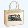 Cotton Pocket Jute Shopper Thumbnail