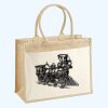 Cotton Pocket Jute Shopper Thumbnail