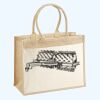 Cotton Pocket Jute Shopper Thumbnail
