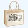 Cotton Pocket Jute Shopper Thumbnail