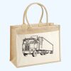 Cotton Pocket Jute Shopper Thumbnail