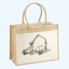 Cotton Pocket Jute Shopper Thumbnail