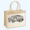 Cotton Pocket Jute Shopper Thumbnail