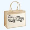 Cotton Pocket Jute Shopper Thumbnail