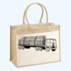 Cotton Pocket Jute Shopper Thumbnail