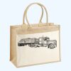 Cotton Pocket Jute Shopper Thumbnail