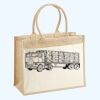 Cotton Pocket Jute Shopper Thumbnail