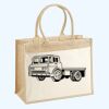 Cotton Pocket Jute Shopper Thumbnail