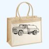 Cotton Pocket Jute Shopper Thumbnail