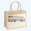Cotton Pocket Jute Shopper Thumbnail