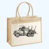 Cotton Pocket Jute Shopper Thumbnail