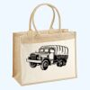 Cotton Pocket Jute Shopper Thumbnail