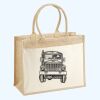 Cotton Pocket Jute Shopper Thumbnail