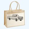 Cotton Pocket Jute Shopper Thumbnail